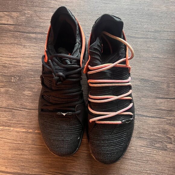 Nike KD 10 Shoes Size 13 - Texas Promo 1 of 1 Black Deadstock - Exclusive main image 4